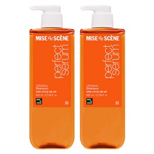 미쟝센 퍼펙트 오리지널 세럼 샴푸, 680ml, 2개