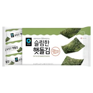 청정원 슬림한 햇돌김 32p, 64g, 1개