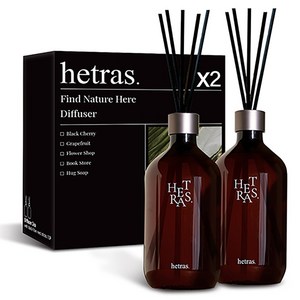헤트라스 대용량 디퓨저, 로맨틱라벤더, 2개