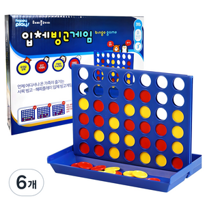 해피플레이 입체 빙고 게임, 혼합색상, 6개