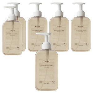 러베 젖병 주방세제, 6개, 500ml