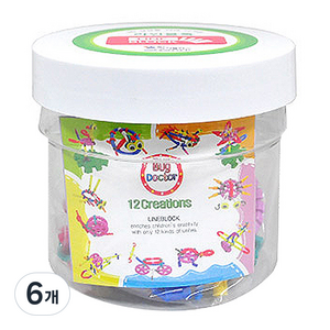 라인블록 미니블럭 12CR LB 69p, 혼합색상, 6개