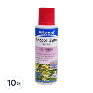 아쿨 자임 수질박테리아, 50ml, 10개