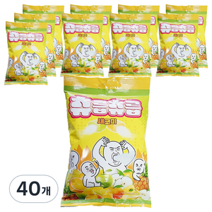 츄잉캔디 츄릅츄릅 새코미, 75g, 40개