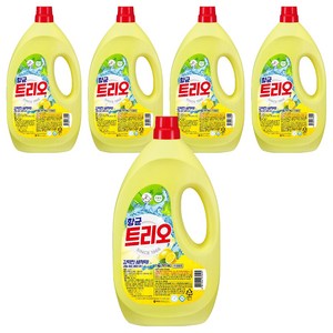 트리오 주방세제, 973ml, 1kg, 5개