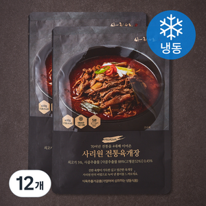 사리원 전통육개장 (냉동), 400g, 12개