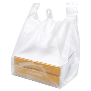 봉다리넷 HDPE 피자 봉투 특대형, 반투명, 100개