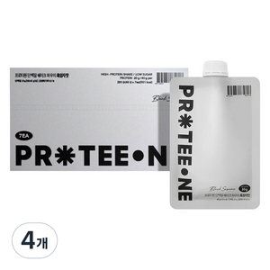 프로티원 단백질 쉐이크 파우치 흑임자맛 7p, 4개, 280g