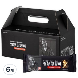 김규흔한과 영양강정바 25p, 375g, 6개