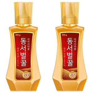 동서 아카시아 벌꿀, 600g, 2개