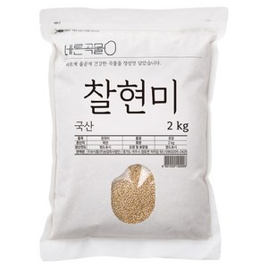 두보식품 바른곡물 국산 찰현미, 2kg, 1개