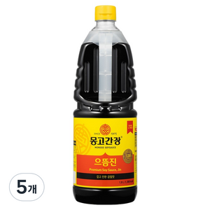 몽고간장 으뜸진, 1.8L, 5개