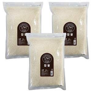 싱싱잡곡 찹쌀, 3kg, 3개