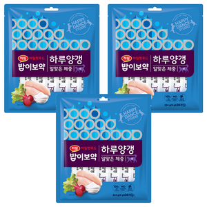 하림펫푸드밥이보약 캣 하루양갱, 알맞은 체중, 224g, 3개