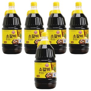 오뚜기 소갈비 큰양념, 2.2kg, 5개