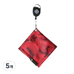 테크스킨 밀리터리 릴 클리너 타올, RED, 5개
