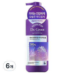닥터그루트 바이오엑소좀 두피 탈모 증상 토탈 케어 컨디셔너, 330ml, 6개