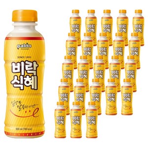 팔도 비락식혜, 500ml, 24개