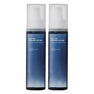 미아우라 시카 트리 리프레싱 풋 미스트, 100ml, 2개, 1개입