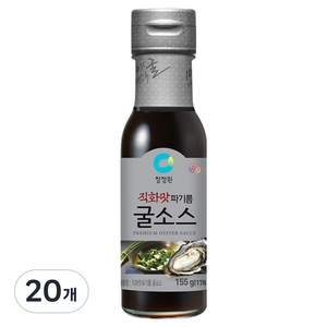 청정원 직화맛 파기름 굴소스, 155g, 20개