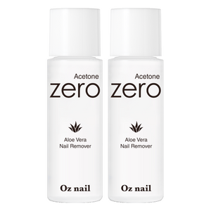 오즈네일 아세톤 제로 알로에베라 네일 리무버, 100ml, 2개