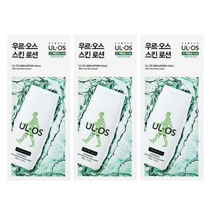 우르오스 올인원 모이스처라이저 스킨로션 지복합성, 200ml, 3개