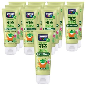 2080 키즈크리닉 3스텝 치약 메론향, 80g, 12개