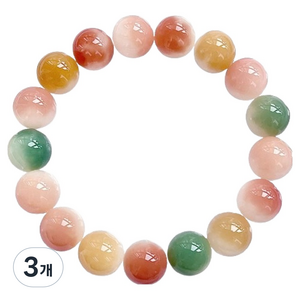 오브엘 예쁜 염주 10~11mm, 블러셔, 3개
