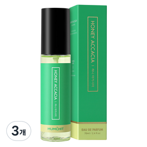 멈칫 섬유향수, 허니 아카시아, 70ml, 3개
