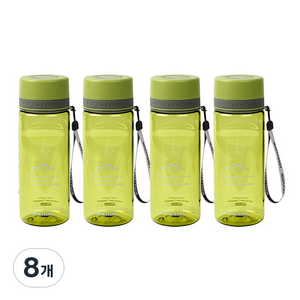 락앤락 투톤 스파우트 물병 4p, GRN, 600ml, 8개