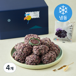제주사월 팥오메기떡 30개입 (냉동), 1.8kg, 4개