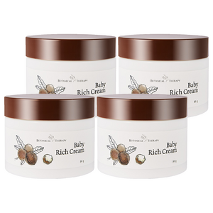 보타니컬테라피 베이비 고보습 크림, 80g, 4개
