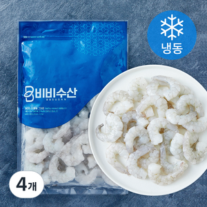 비비수산 생새우살 (냉동), 450g(중/31~50마리), 4개