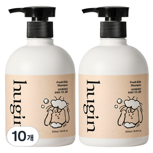 마더케이 허긴 프레쉬 아동용 샴푸, 500ml, 10개