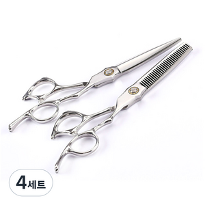 알리다 베어링 미용가위 2종 세트, 4세트