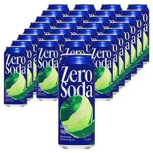 클룹 나이스웨더 제로소다 청사과, 500ml, 48개