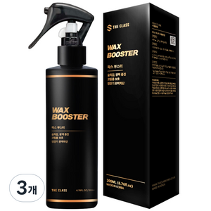 더클래스 왁스 부스터 자동차 광택 증진제, 3개, 200ml