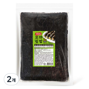 광천김 꼬마 김밥김 2절, 220g, 2개