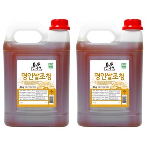 강봉석 명인쌀조청, 5kg, 2개