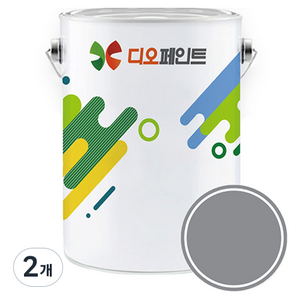 디오페인트 세라믹플러스 결로 곰팡이 방지용 페인트, 뉴트럴49 라일락그레이, 5.3kg, 2개