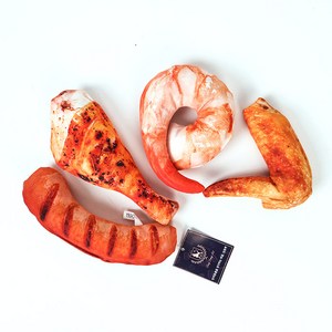 딩동펫 반려동물 실물 인형 장난감 세트, 튀김, 1세트