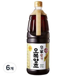 오복식품 황가 양조간장, 1.7L, 6개