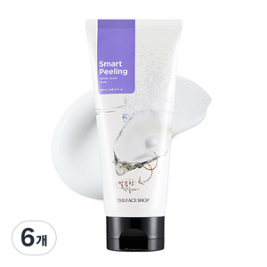 더페이스샵 화이트 쥬얼 필링 젤, 120ml, 6개