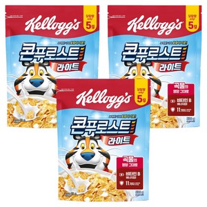 콘푸로스트 라이트 시리얼, 530g, 3개