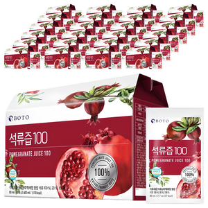 보뚜 석류즙 100, 80ml, 750개