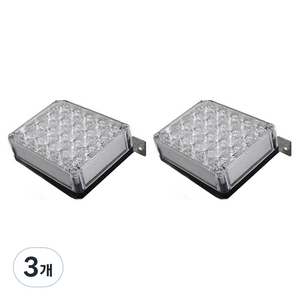 레이스텍 LED 경광등 싸이키, D. 24V LED경광등/싸이키(레드/블루), 3개