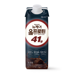 뉴케어 정품 올프로틴 41g 초코맛, 350ml, 1개