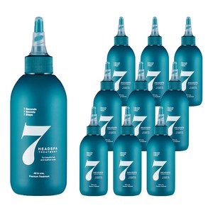 헤드스파7 파란눈 블랙 헤어 트리트먼트, 200ml, 10개