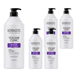 케라시스 볼륨 클리닉 단백질 샴푸 플로럴파우더향, 980ml, 5개