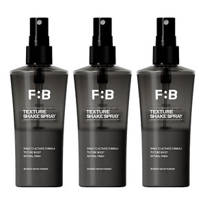 포뷰트 텍스처 쉐이크 노세범 볼륨 헤어스프레이, 3개, 100ml